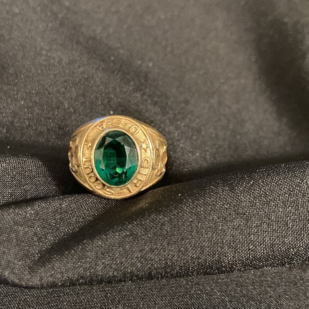 Girl Scout Ring, Badge & Pin Collection - Picture 2 of 4